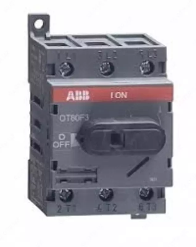 Рубильник OT63FT3 до 63А 3х-полюсный дверного монтажа (без ручки)