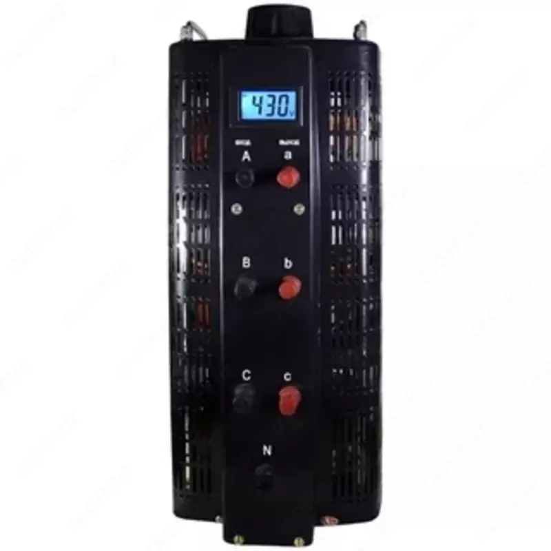 SUNTEK 6000ВА автотрансформатор ЛАТР трехфазный 0-430 Вольт (8А)