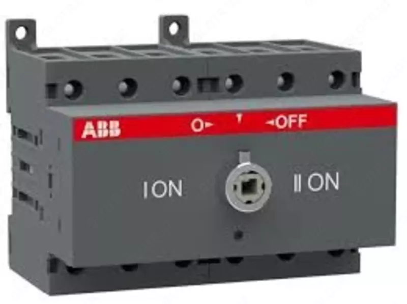 Рубильник реверсивный OT25F3C 25А 3п реверс. (на DIN-рейку)