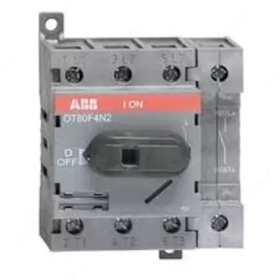 OT16F3 16A gacha 3 kutupli DIN rayiga yoki o'rnatish plitalarini o'rnatish uchun (ortiqcha tutqich bilan)