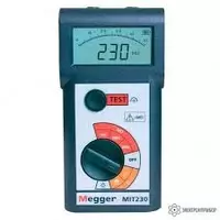 MIT230-HD — мегаомметр (с резиновым чехлом)