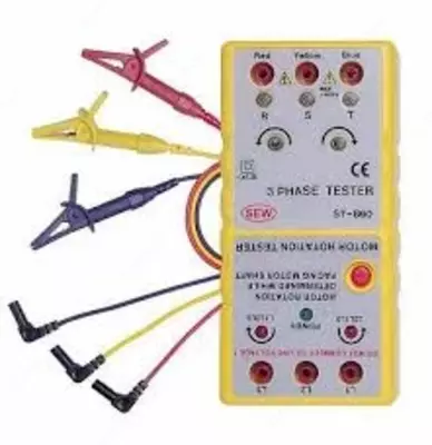 TKF-13 — указатель правильности чередования фаз и направления вращения электродвигателей - 15 000 сум / шт.