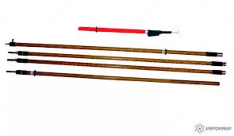 УНН-1СЗ ИП-Ш — однополюсный указатель напряжения до 1000В в комплекте со штангой ШО-10-4-6,6