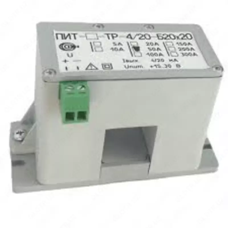 PIT -_- TR-4/20-B20x20 - bo'lingan o'zgaruvchan tokni o'lchash transduseri