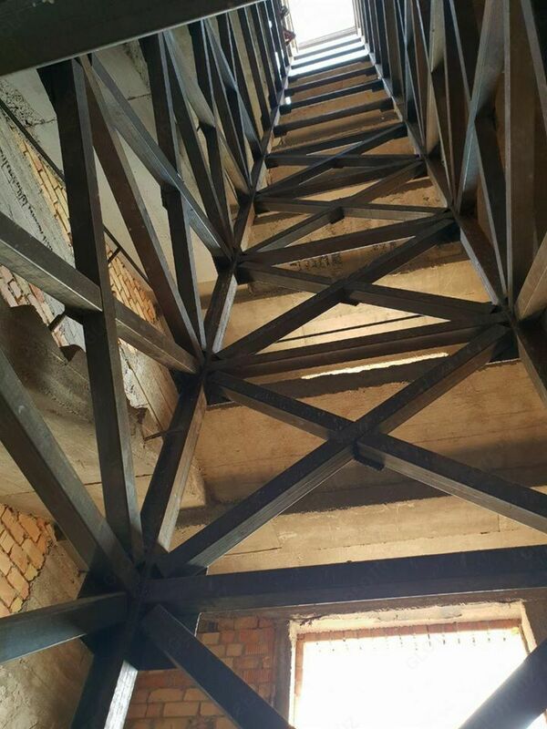 Производство и монтаж сборных металлокаркасных шахт