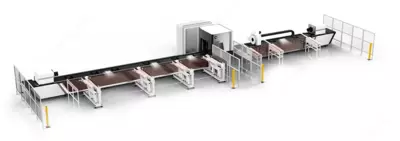 Станок для лазерной резки толстых труб серии M - Цена по запросу