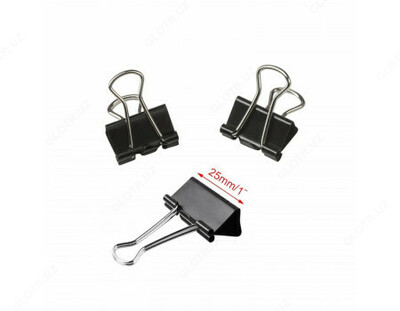 Зажим для бумаг металлический 38564