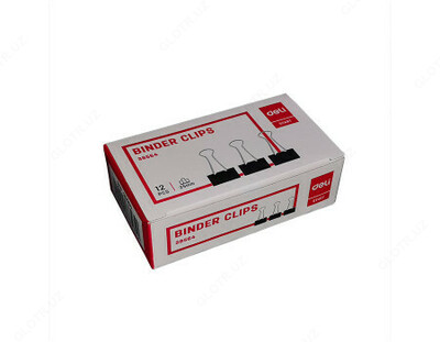 Зажим для бумаг металлический 38564 - 5 290 сум / упаковка