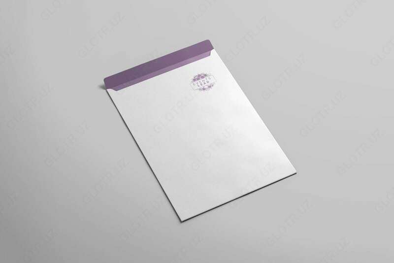 Конверт белый А4