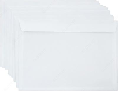 Конверт белый А4 - 966 сум / шт.