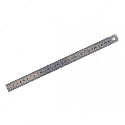 Линейка металлическая 30 см