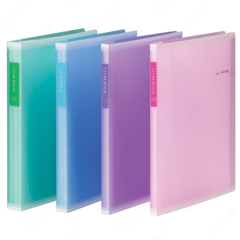 Rangli fayllar jildi 40 l - 14 950 so'm