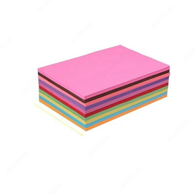 Самоклеящаяся бумага 3х3 цветная