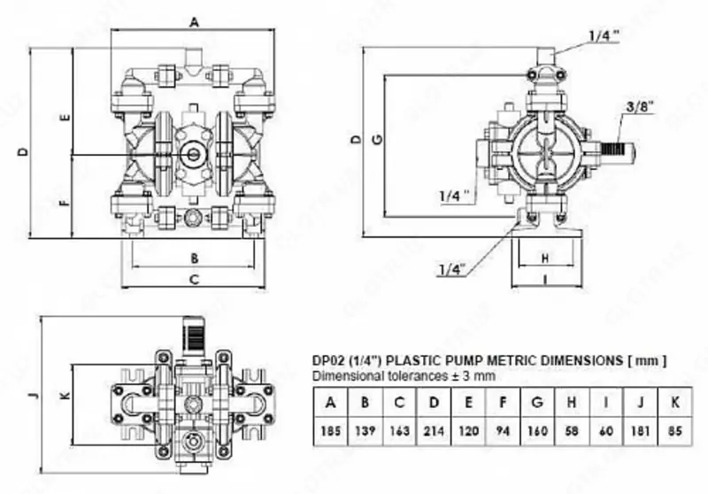 3 300 874.5 сум Химический мембранный насос