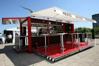 45 000 000 so'm / donadan 20 futlik konteynerga asoslangan modulli kafe-bar