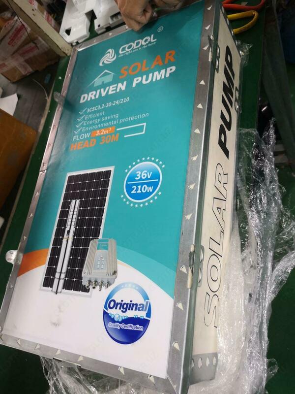  Quyosh energiyasi bilan ishlaydigan quduq nasosi - 