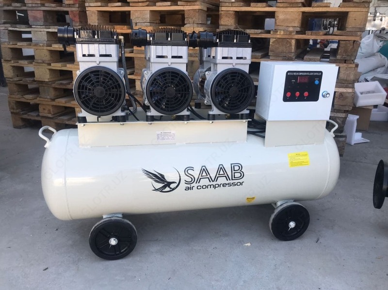 без шумный компрессор SGW 1500*3-150L