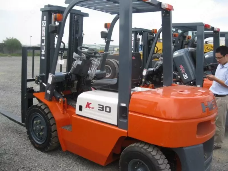Вилочный дизельный погрузчик HELI CPCD30 + счёт справка