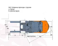 Вилочные погрузчик HELI Chakana savdo