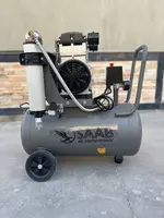 Без шумный компрессор с осушителям воздуха