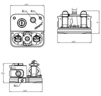   канализационный насосный станция Hi-Station 1100*2
