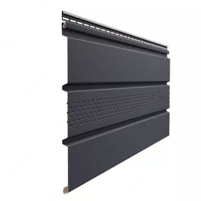 Софит Premium, T4 с центральной перфорацией, графит