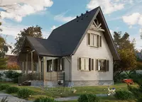  Гибкая черепица Eurasia  Плитка  Серый - 