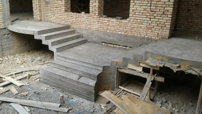 Бетонная лестница - Цена по запросу