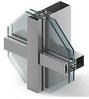   Витражи из алюминиевого профиля