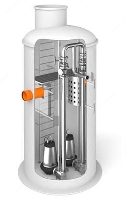 Канализационная насосная станция. КНС Только в розницу