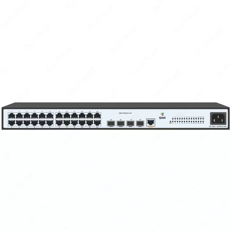 2-qavat boshqariladigan kalit SNR-S2982G-24TE