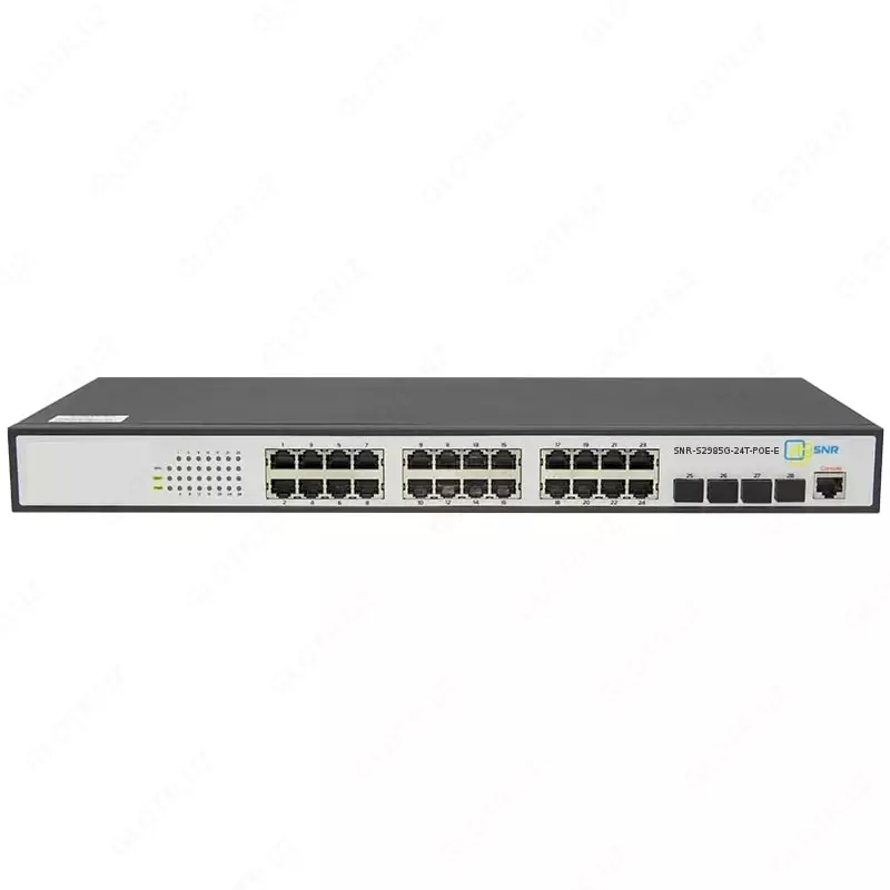  Управляемый POE коммутатор уровня 2 SNR-S2985G-24T-POE-E - 