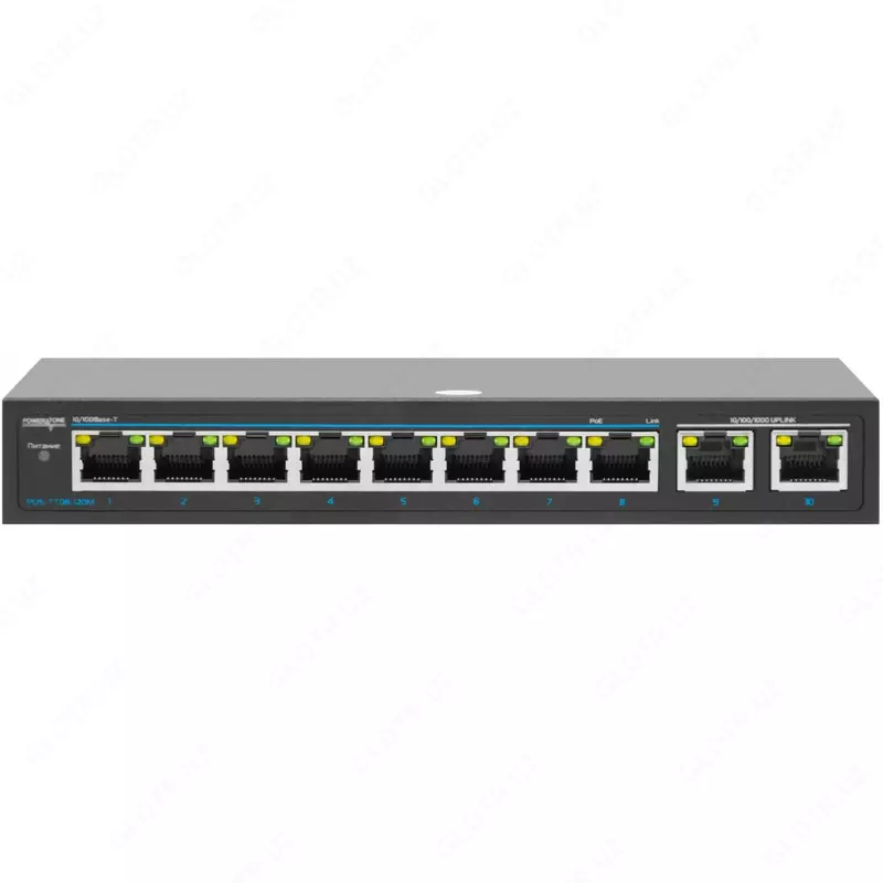 PoE коммутатор неуправляемый PUS-TT08L-115M