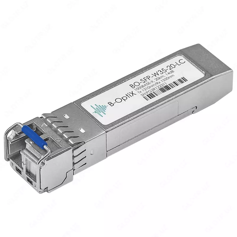 Модуль SFP WDM  дальность до 20км (14dB)  1310 нм  100Mb (Арт. SNR-SFP100-W35-20)