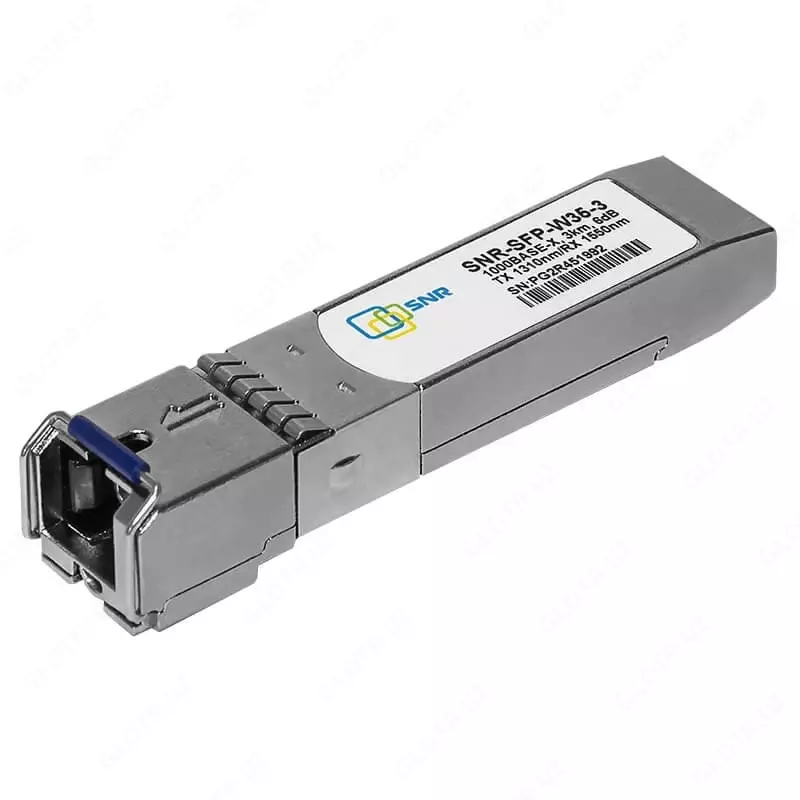  Модуль SFP WDM  дальность до 3км (6dB)  1310 нм (Арт. SNR-SFP-W35-3) - 