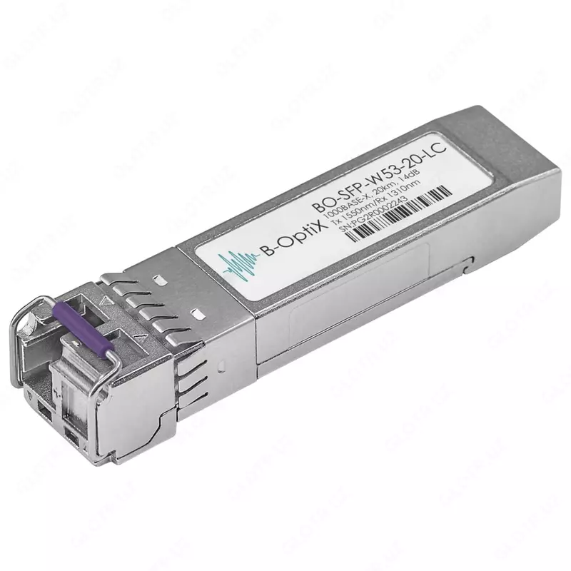  Модуль B-OptiX SFP WDM  дальность до 20км LC (14dB)  1550 нм (Арт. BO-SFP-W53-20-LC) - 