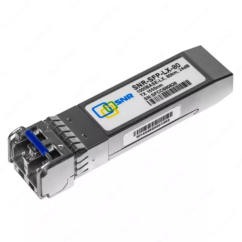  SFP moduli  80km gacha (14dB)  LC dupleks  1550nm (Ref. SNR-SFP-LX-80) - 