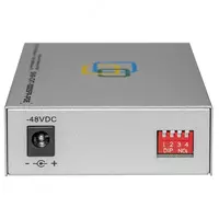  Медиаконвертер 10/100/1000-Base-T c PoE / 100/1000Base-FX с SFP-портом (Арт. SNR-CVT-1000SFP-POE) - 