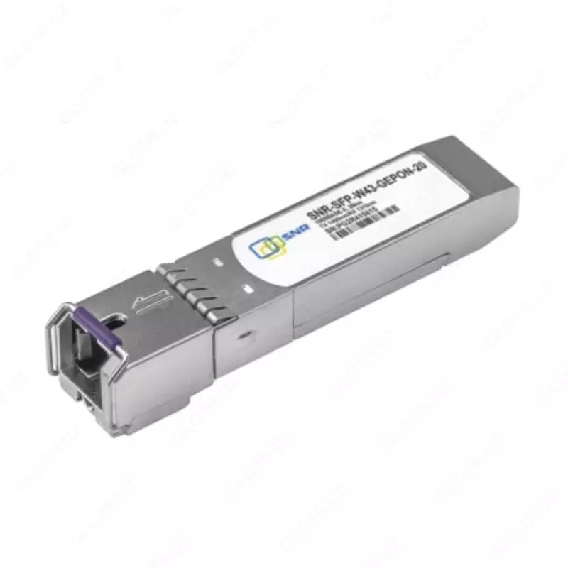 Модуль SFP WDM GEPON  дальность до 20км (32dB)  Tx/Rx: 1490/1310 нм (Арт. SNR-SFP-W43-GEPON-20)