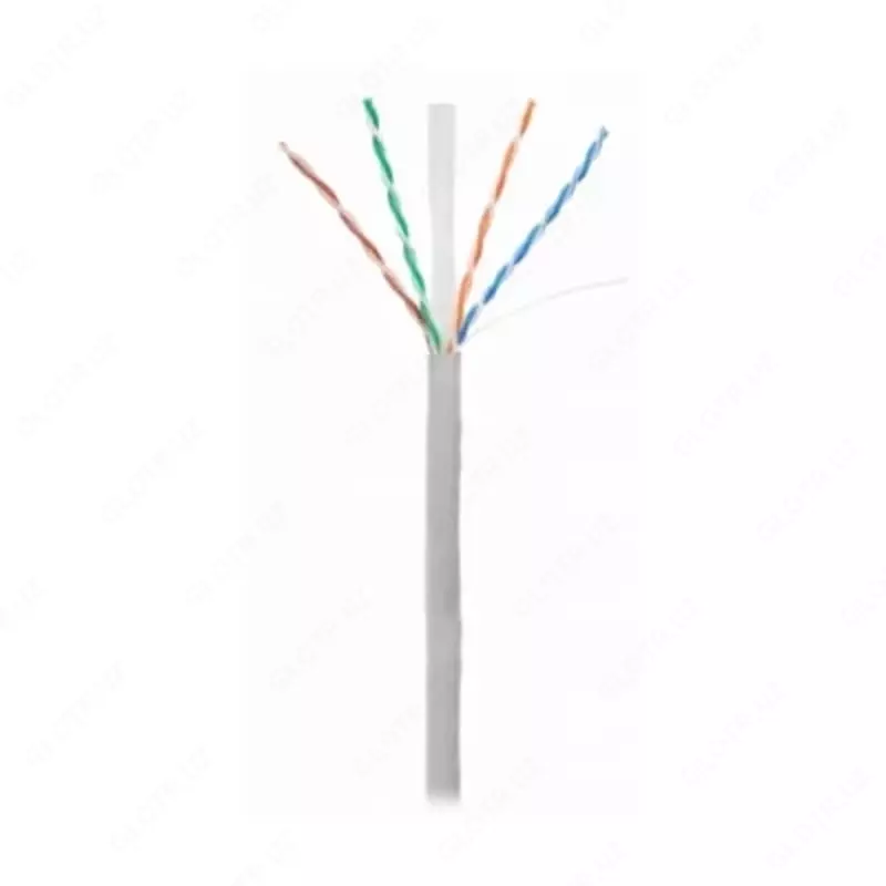 Кабель NETLAN U/UTP 4 пары  Cat.5e  внутренний (Арт. EC-UU004-5E-PVC-GY)