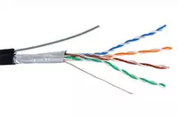 Кабель NETLAN F/UTP 4 пары  Cat.5e  внутренний (Арт. EC-UF004-5E-PVC-GY)