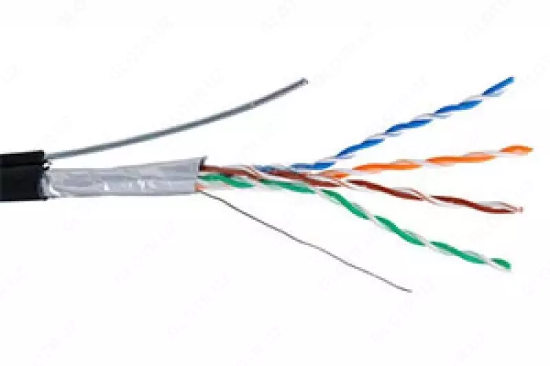 Кабель NETLAN F/UTP 4 пары  Cat.5e  внутренний (Арт. EC-UF004-5E-PVC-GY)