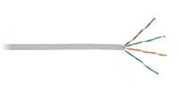  Kabel NETLAN U/UTP 4 juft  Cat.6  ichki (Art. EC-UU004-6-PVC-GY) - 