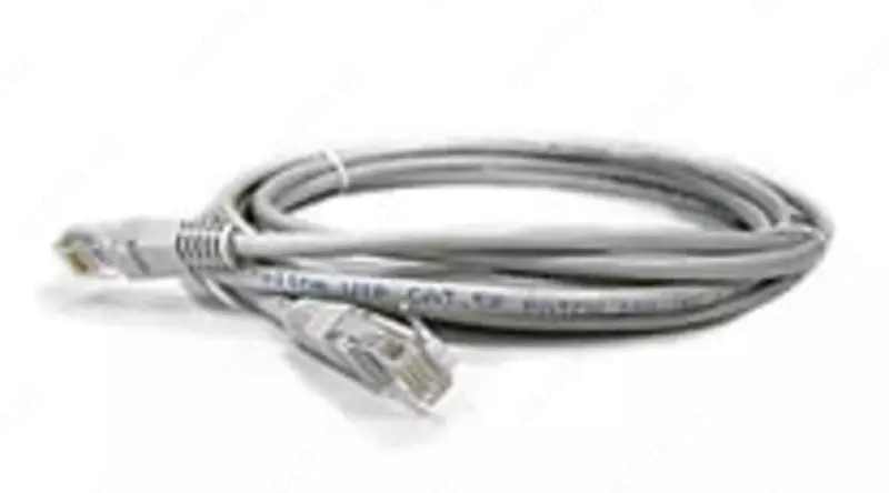   Коммутационный шнур U/UTP 4-х парный cat.5e 0.5м PVC (Арт. SNR-UU4-5E-005-PST-GY)