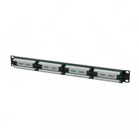  Коммутационная панель SNR  19 неэкранированная  1U  24 порта  cat.5e (Арт. SNR-UD-1U24-5E-H-LC) - 