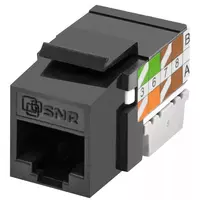 Модуль Keystone Jack SNR  неэкранированный  cat.5e  вертикальная заделка (Арт. SNR-KJ-U5E-90)