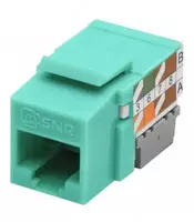 Keystone Jack SNR moduli  ekranlanmagan  kat.6  vertikal tugatish (Sanat № SNR-KJ-U6-90)