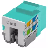  Keystone Jack SNR moduli  ekranlanmagan  kat.6  vertikal tugatish (Sanat № SNR-KJ-U6-90) - 