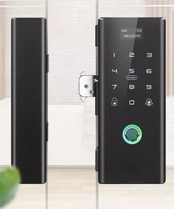  Дверной Wi-Fi замок с поддержкой отпечатка  кода  карты Tuya Smart - 