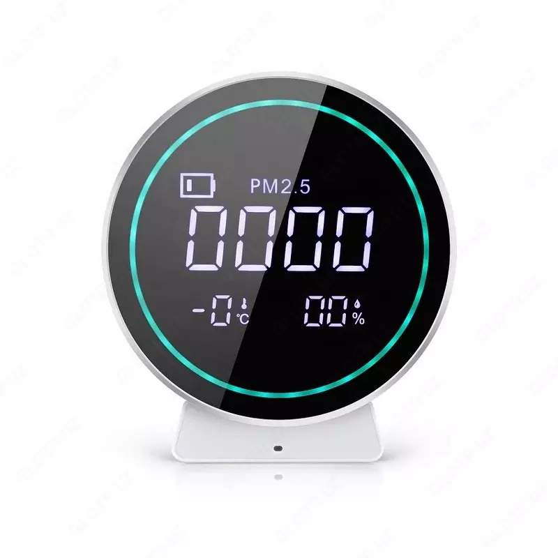 Индикатор температуры  влажности  частиц PM2.5 Tuya Smart Wi-Fi